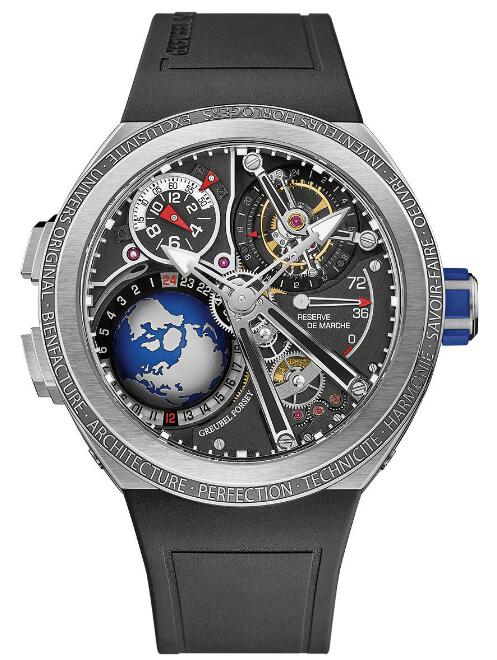 Review Greubel Forsey GMT Sport Grey Dial watches price